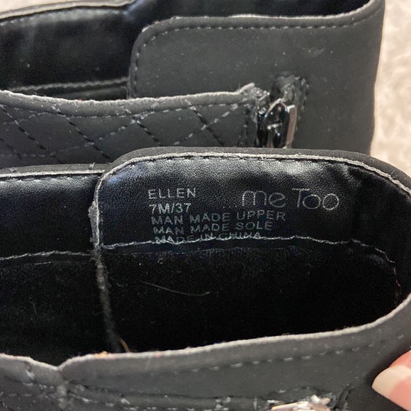 Me Too women’s size 7 black boots with 3.5” heel, great condition! - Picture 6 of 7